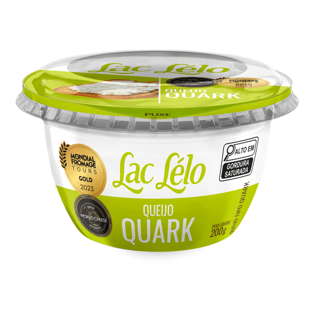 Queijo Quark Lac Lélo Pote 200g